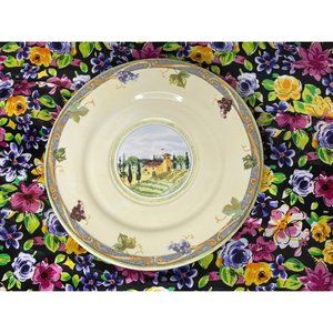 PTS International Interiors Tuscan Country Genuine Stoneware Bread & Butter Plat